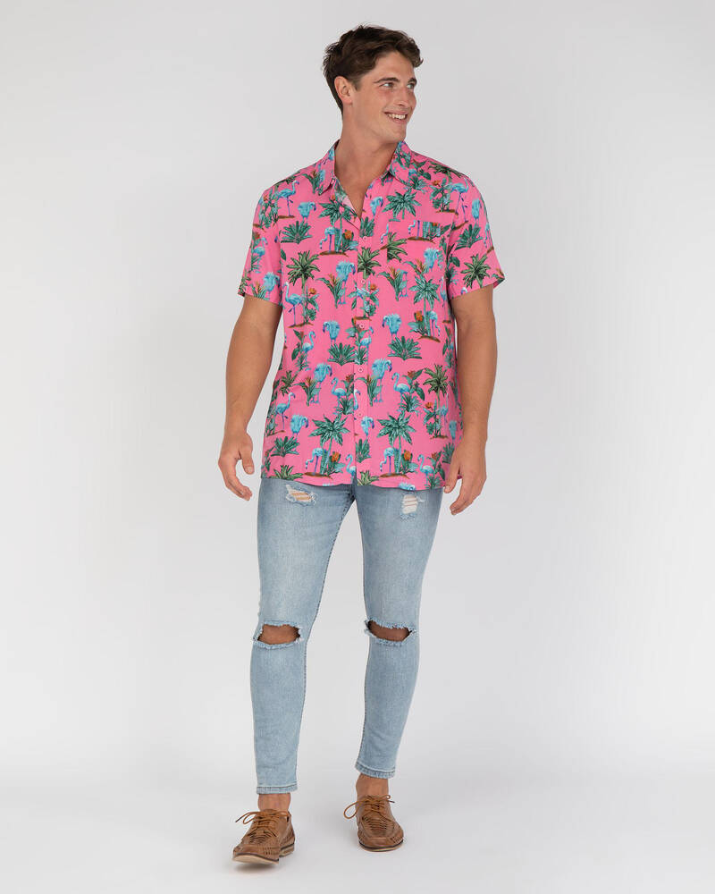 Lucid Oahu Short Sleeve Shirt for Mens