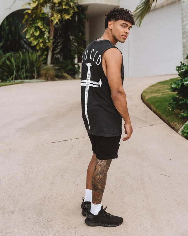 Lucid Trapper Denim Walk Shorts for Mens