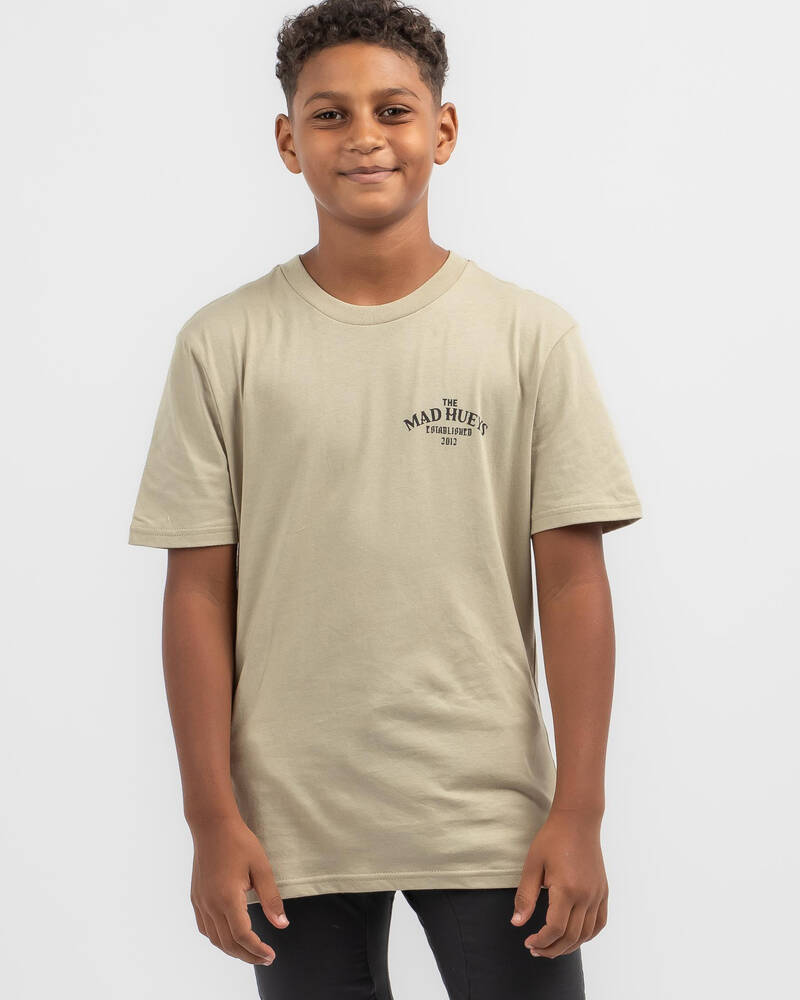 The Mad Hueys Boys' Anchor Wheel T-Shirt for Mens