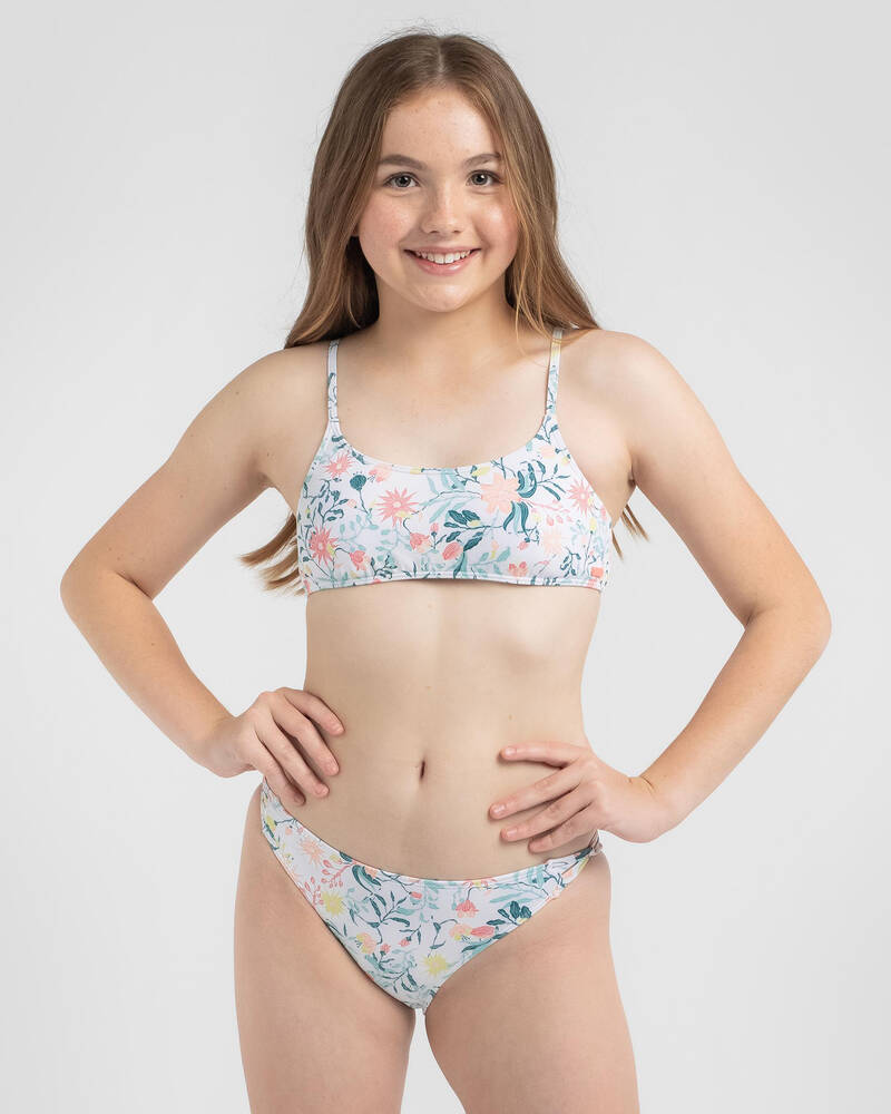 Roxy Girls' Color Garden Bikini Set for Womens