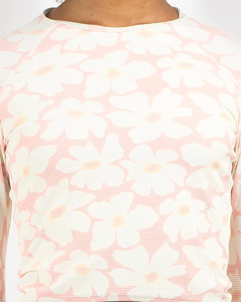 Rhythm Mimi Floral Long Sleeve Rash Vest for Womens