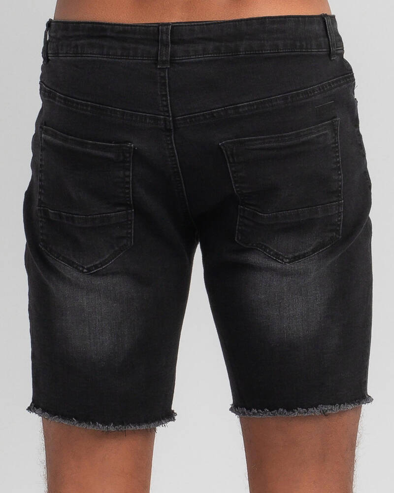 Lucid Motto Denim Shorts for Mens