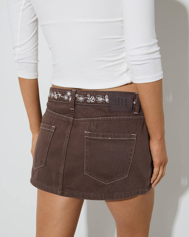 DESU Charlie Denim Skirt for Womens