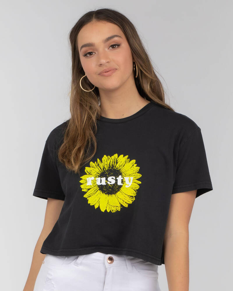 Rusty Sunflower T-Shirt for Womens