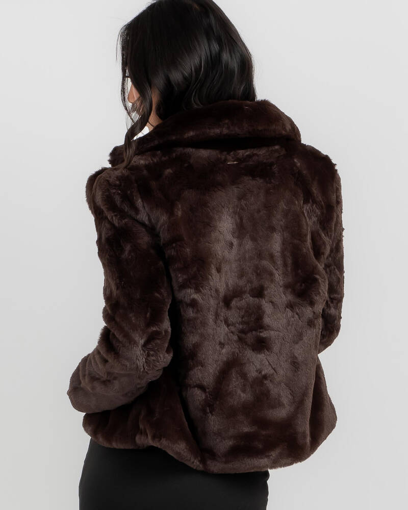 Ava And Ever Bambie Faux Fur Jacket for Womens