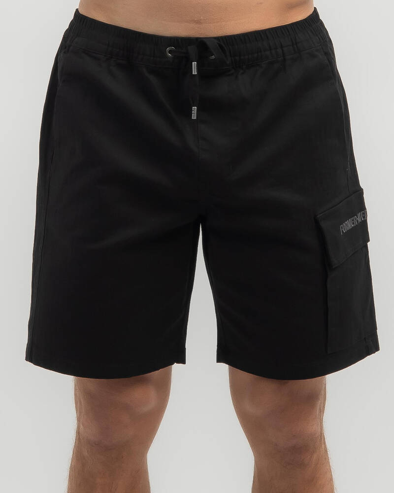 Former Cargo Prayer Elastic Shorts for Mens