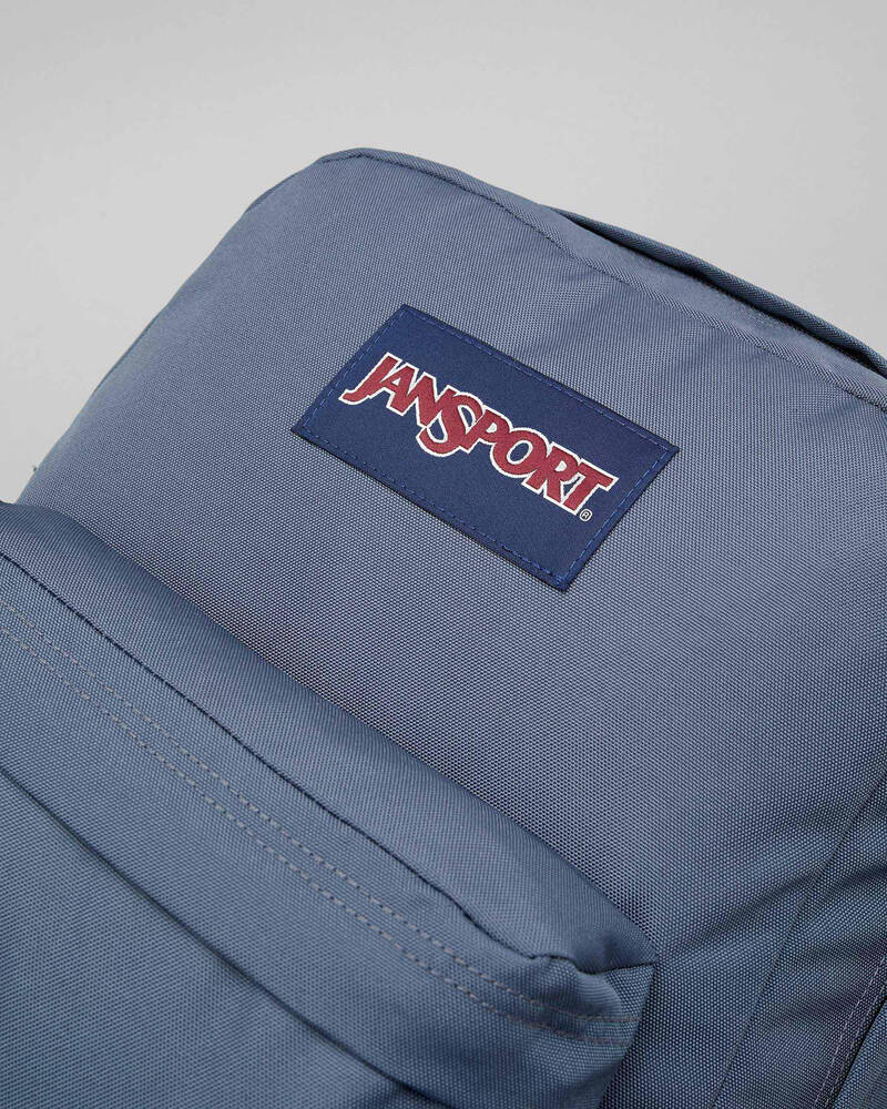 JanSport Superbreak Backpack In Deep Grey Fast Shipping & Easy