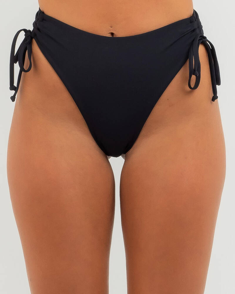 Kaiami Nia Ruch Highwaist Bikini Bottom for Womens