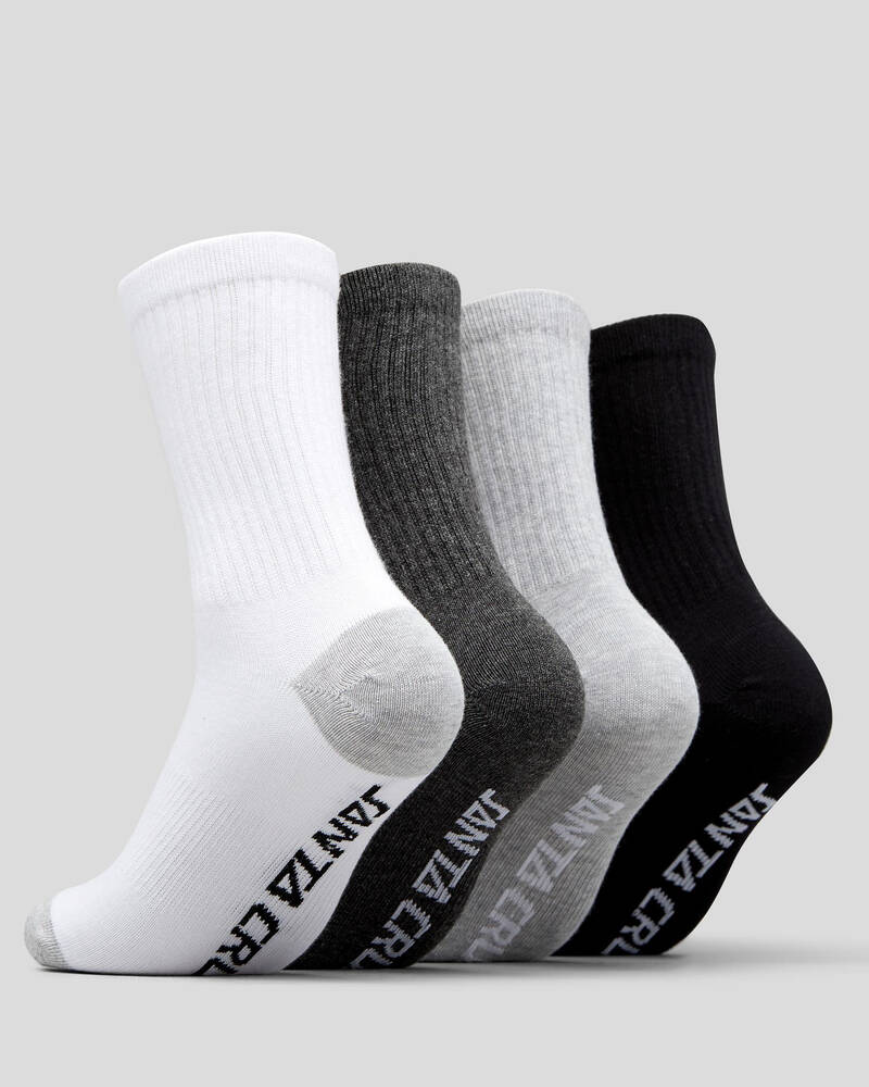 Santa Cruz Youth Mono Hand Socks 4 Pack for Mens