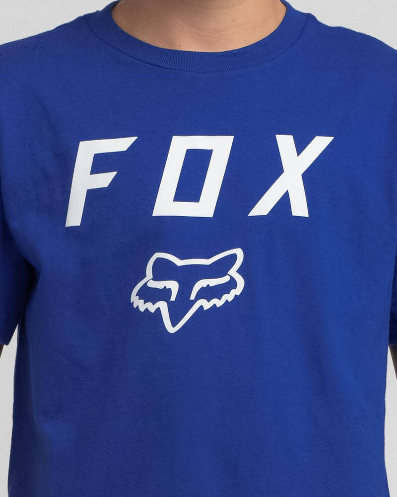 Fox Boys' Legacy Moth T-Shirt for Mens