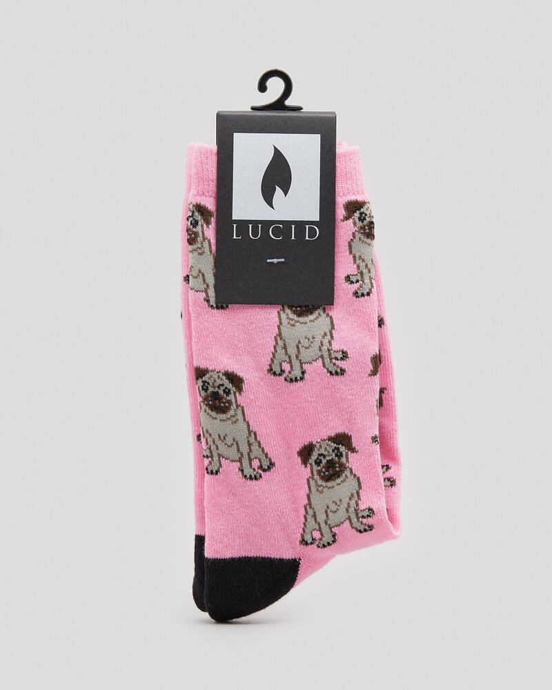 Lucid Pug Socks for Mens