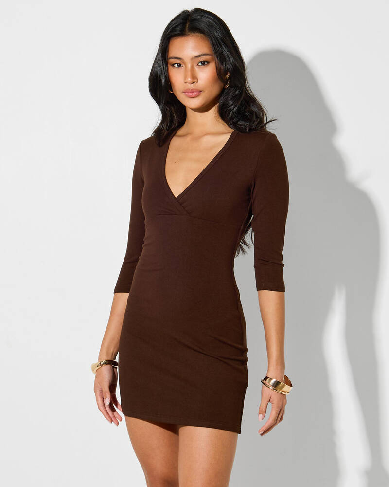 Ava And Ever Rach 3/4 Sleeve Dress for Womens