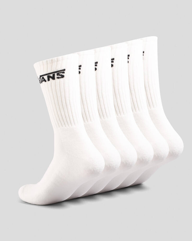 Vans Classic Crew Socks 6 Pack for Mens