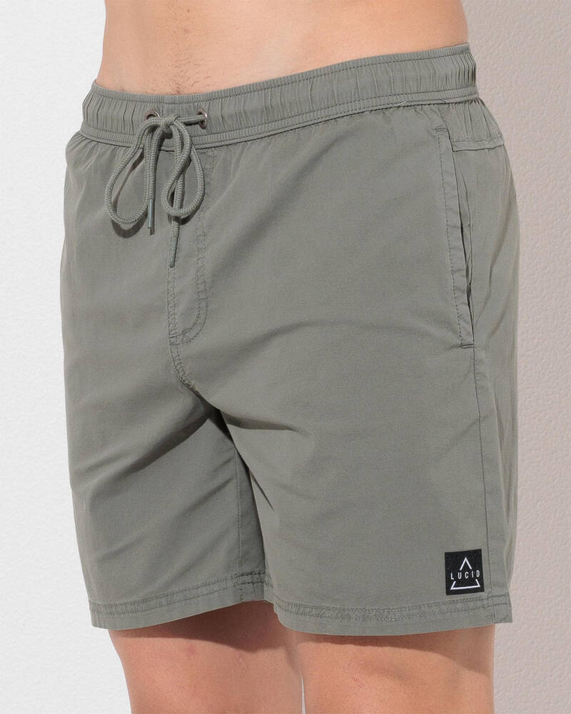 Lucid Dual Motion Elastic Waist Shorts for Mens