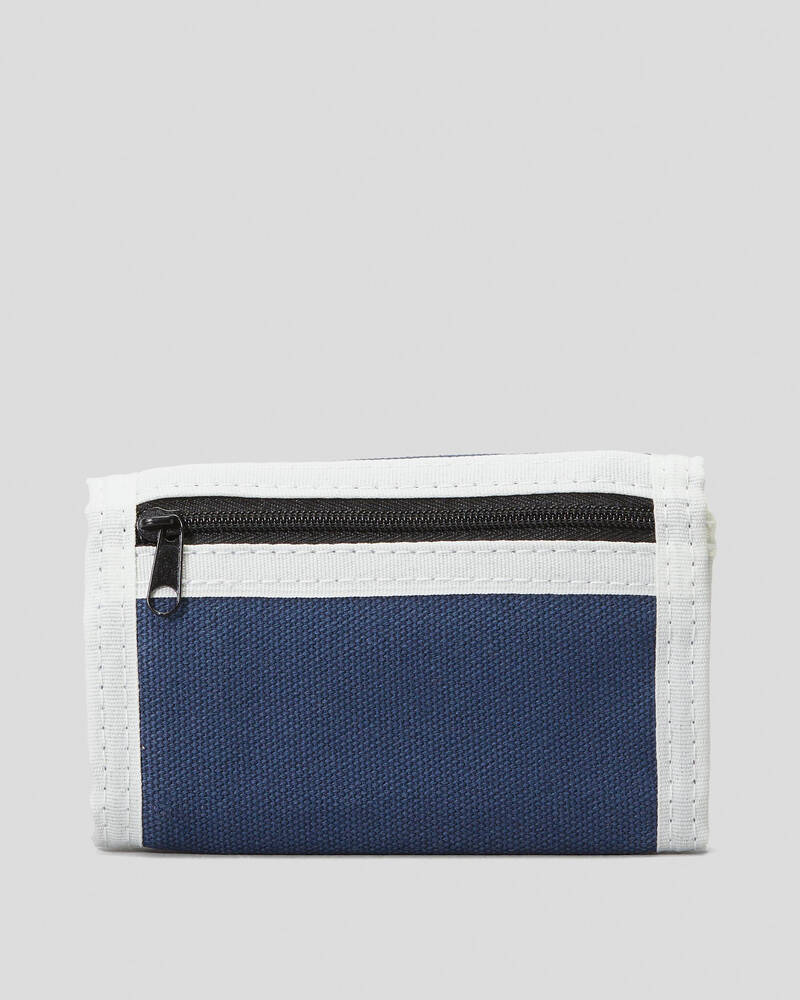 Rusty Kick Flip Tri Fold Wallet for Mens