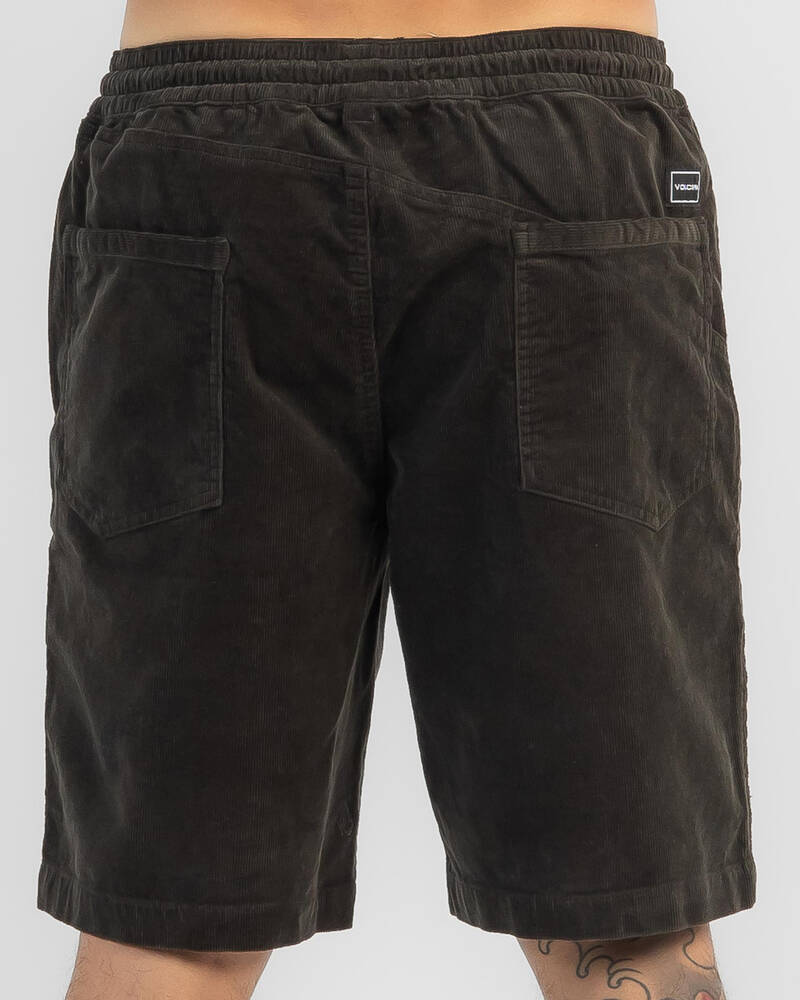 Volcom Rainer Mix 20" Elastic Waist Shorts for Mens