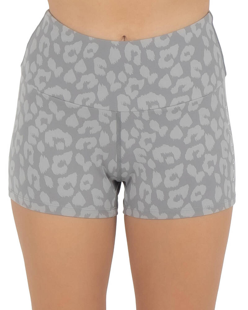 Ryderwear Animal Scrunch Bum Shorts for Womens