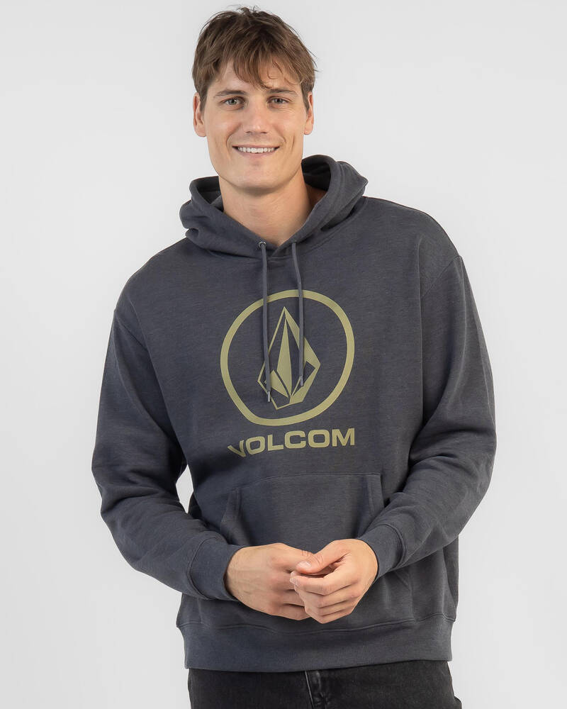 Volcom Boulder Pull Over Fleece Hoodie for Mens