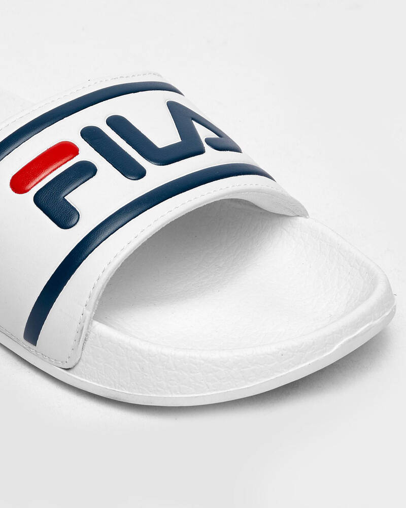 Fila Womens Logo Slide Sandals for Womens