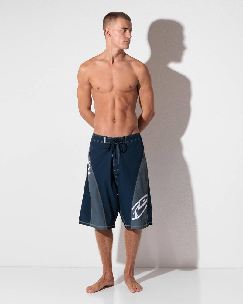 Rusty Tribalay Fixed Waist Board Shorts for Mens