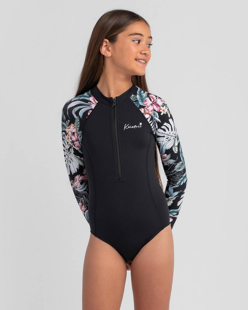 Kaiami Girls' Kirra Long Sleeve Surfsuit for Womens
