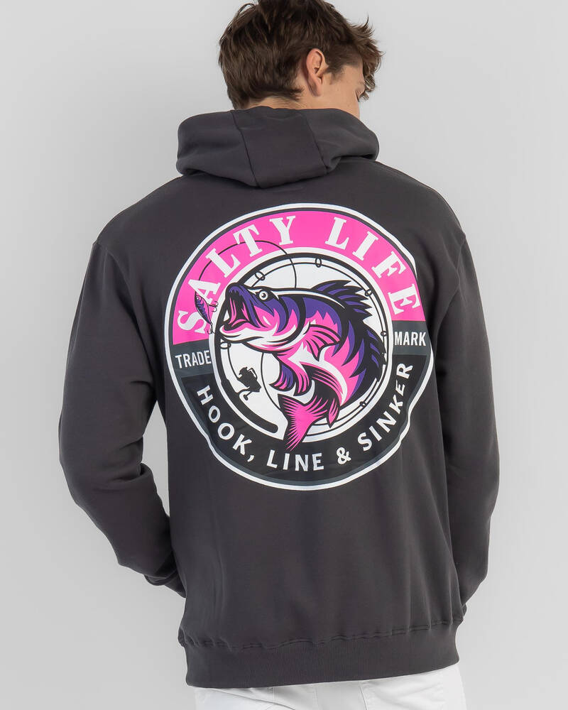 Salty Life Hooked Hoodie for Mens