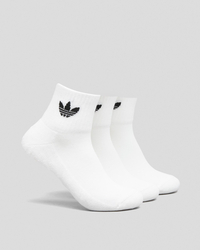 adidas Boys' Mid Ankle Socks 3 Pack for Mens image number null