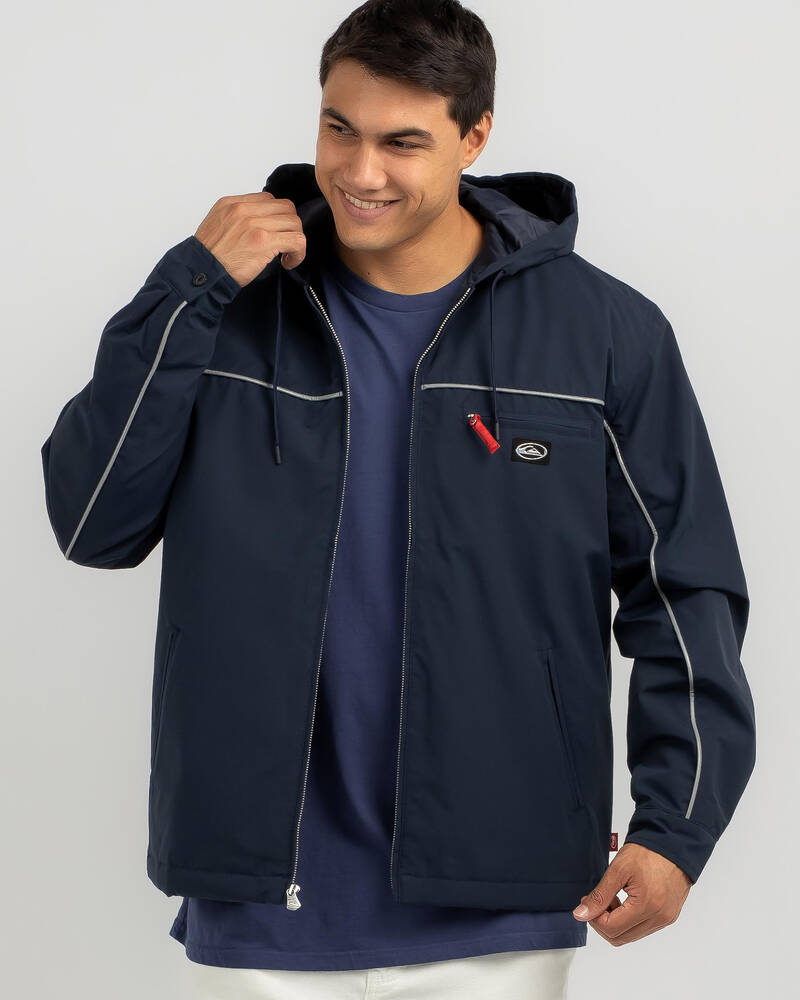 Quiksilver Saturn Trucker Hooded Jacket for Mens