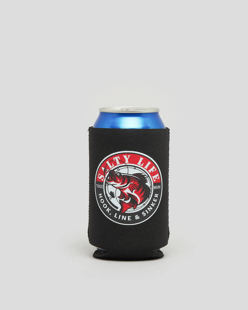 Salty Life Hooked Stubby Cooler for Mens