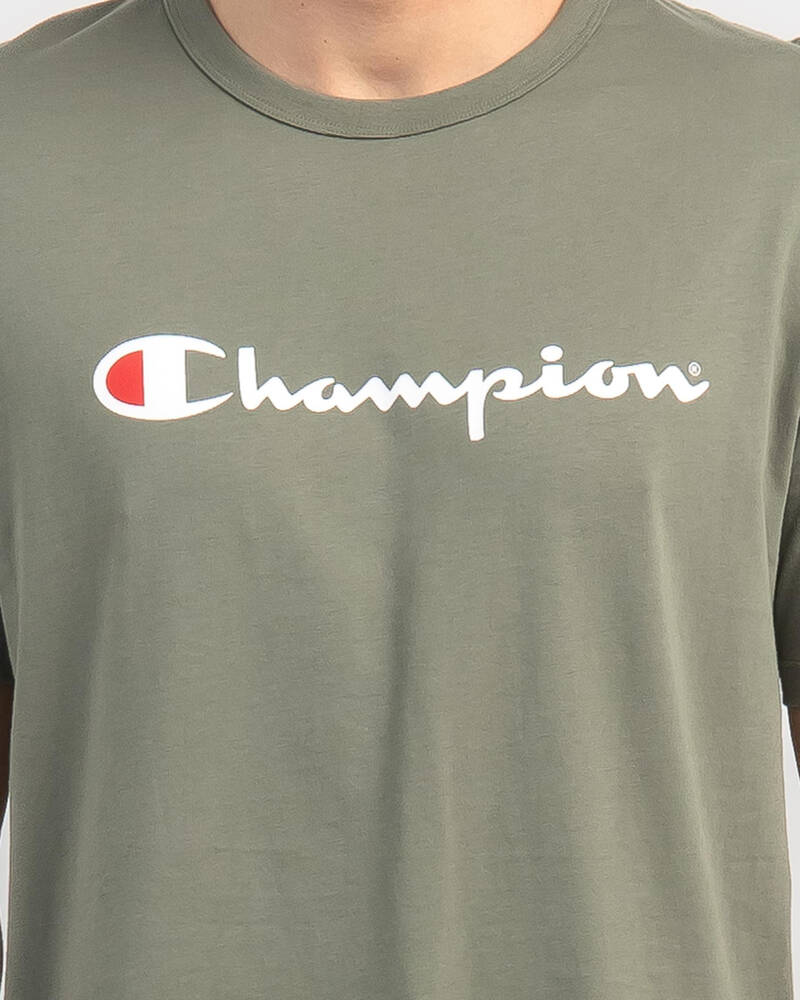 Champion Logo T-Shirt for Mens