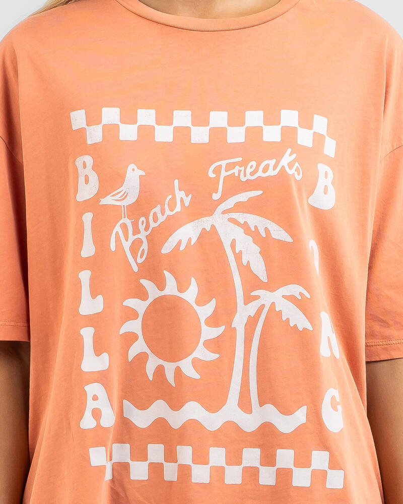 Billabong Beach Freak T-Shirt for Womens
