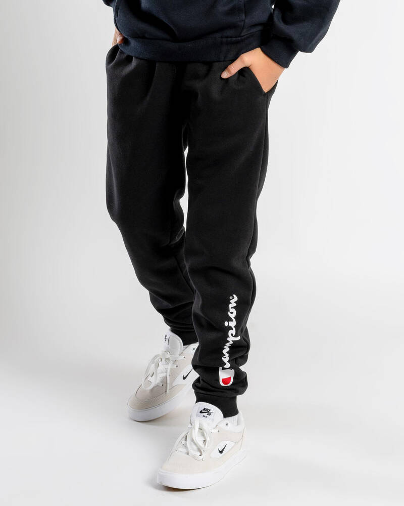 Champion Boys' Logo Cuff Track Pants for Mens