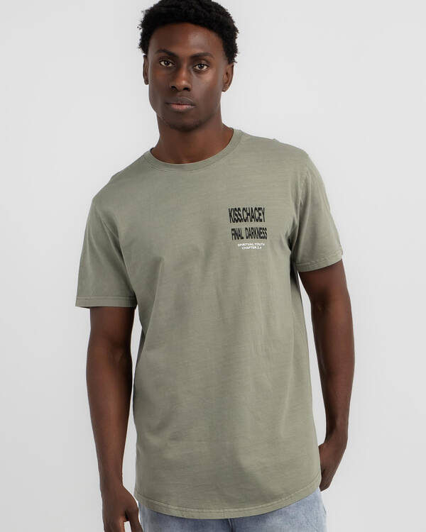 Kiss Chacey Shroudbound Dual Curved T-Shirt for Mens