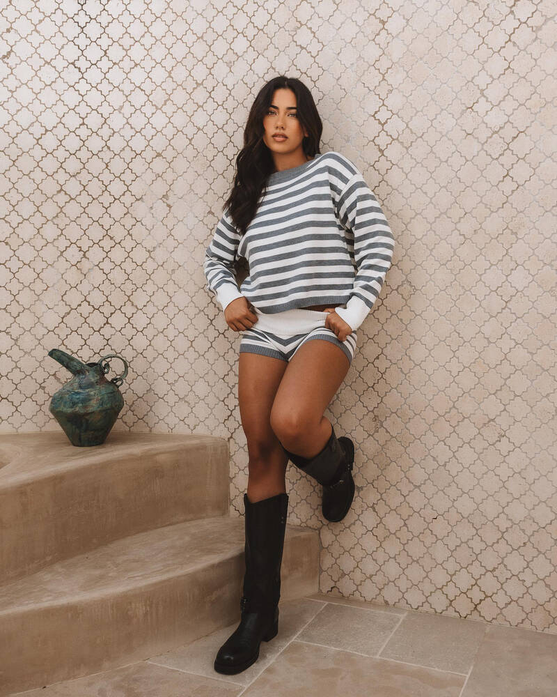 Ava And Ever Malina Long Sleeve Knit Top for Womens