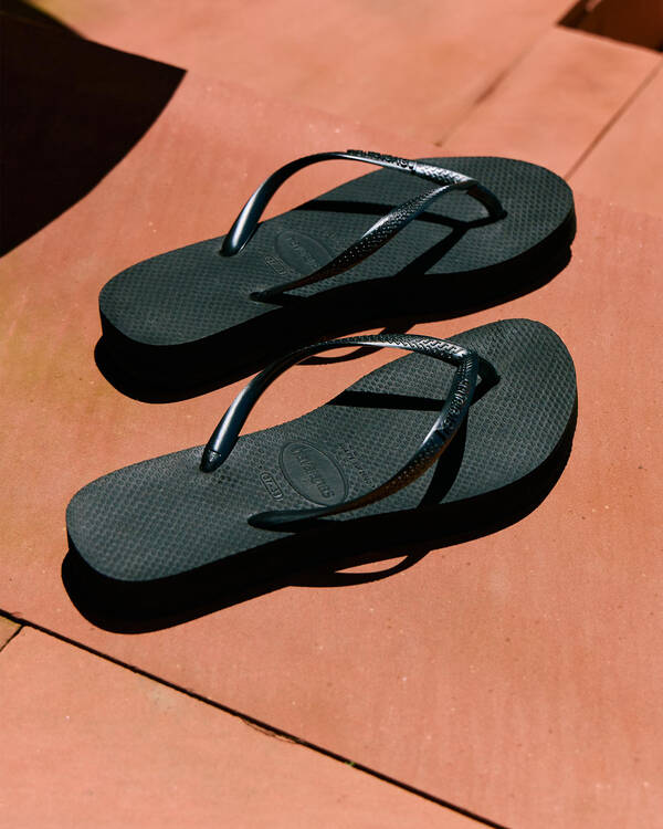 Slim Platform Thongs