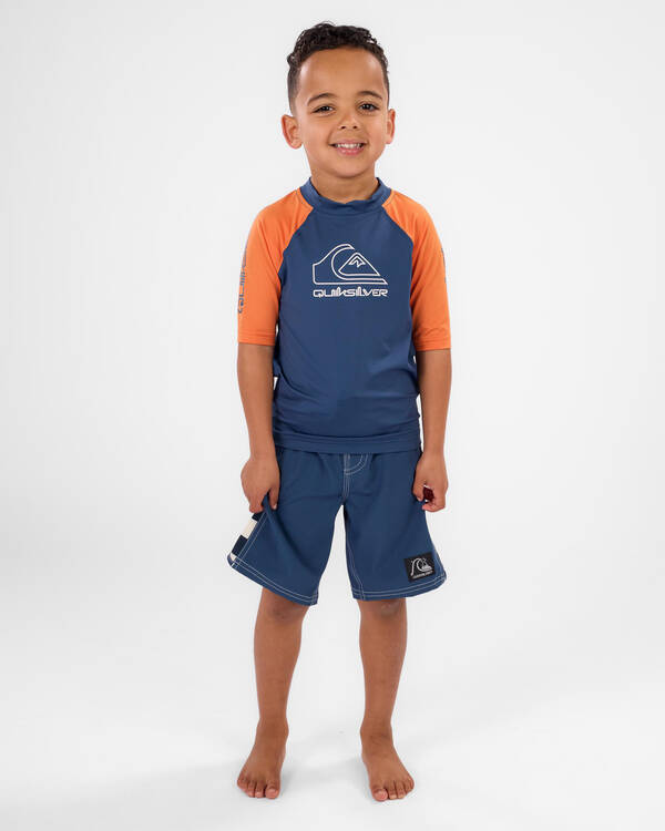On Tour Toddler's Short Sleeve Rash Vest