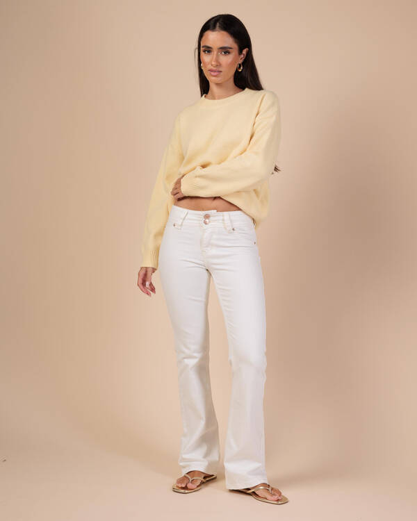 DESU Jawbreaker Low Waist Flare Jeans for Womens