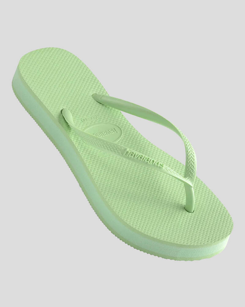 Havaianas Slim Platform Thongs for Womens