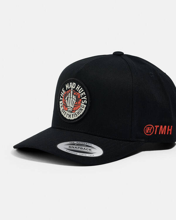 The Mad Hueys Shield FK Off Twill Snapback Cap for Mens