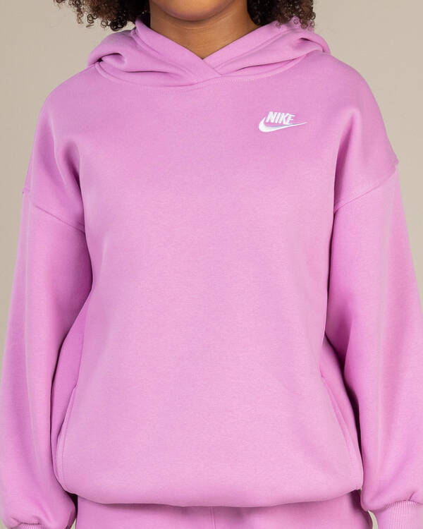 Nike Girls' Oversized Pullover Hoodie for Womens