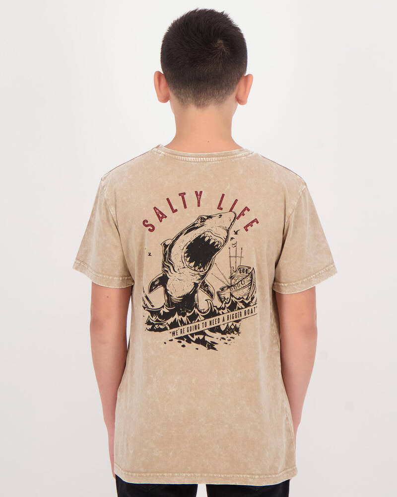 Salty Life Boys' Trawler T-Shirt for Mens