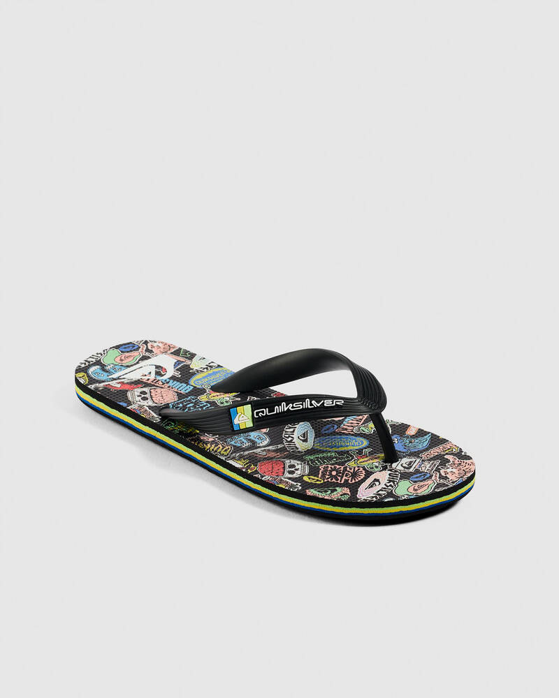 Quiksilver Boys' Moncata Art Thongs for Mens