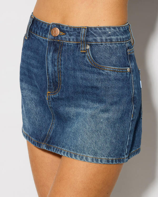 DESU Bells Denim Skirt for Womens
