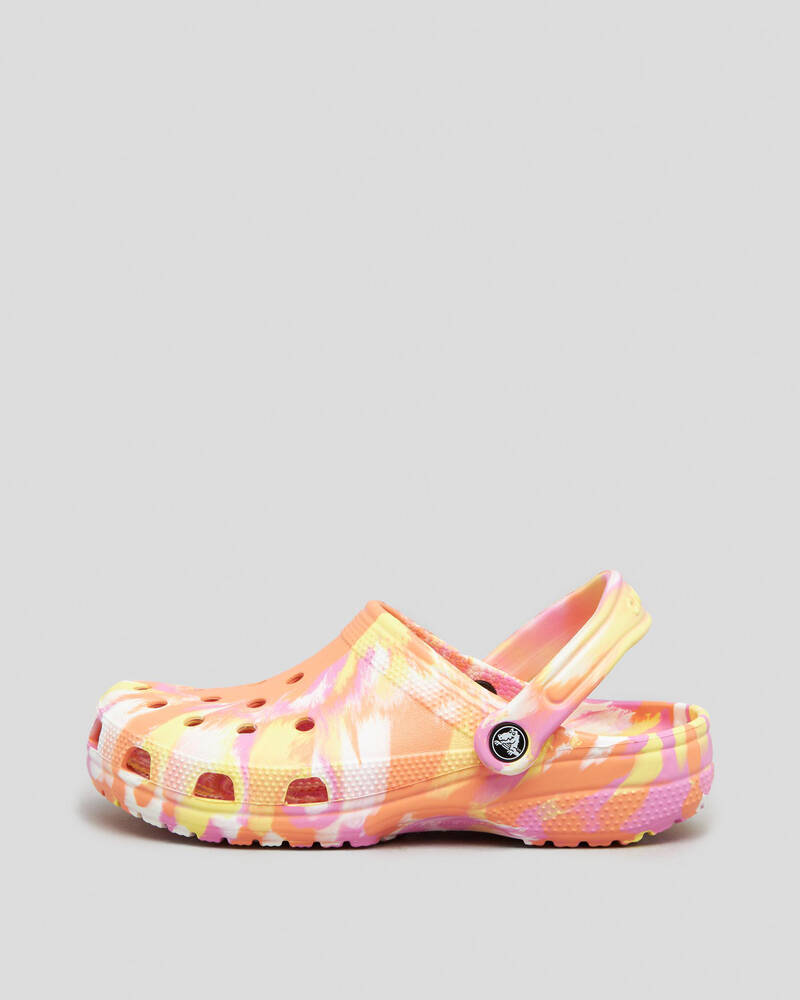 Crocs Classic Marbled Clogs for Unisex