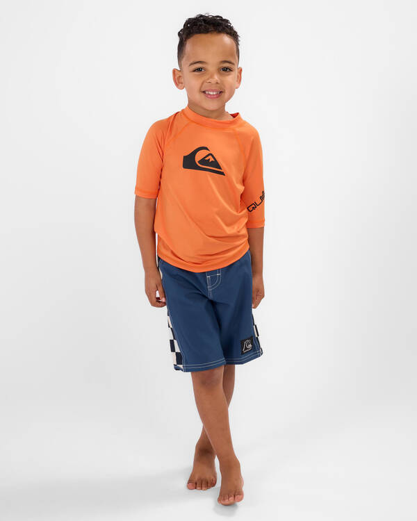 All Time Toddler's Short Sleeve Rash Vest