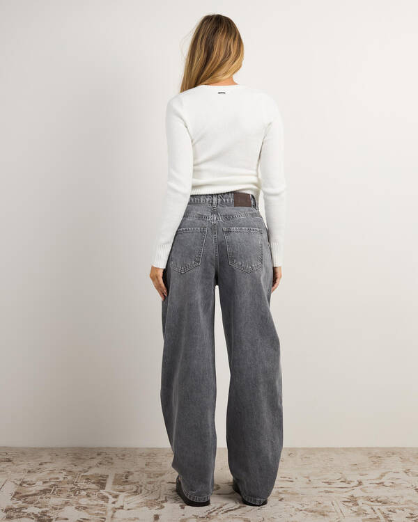 DESU Cyndi Barrel Leg Jeans for Womens