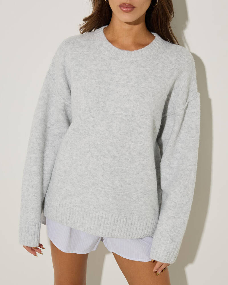 Mooloola Sonic Crew Neck Knit Jumper for Womens