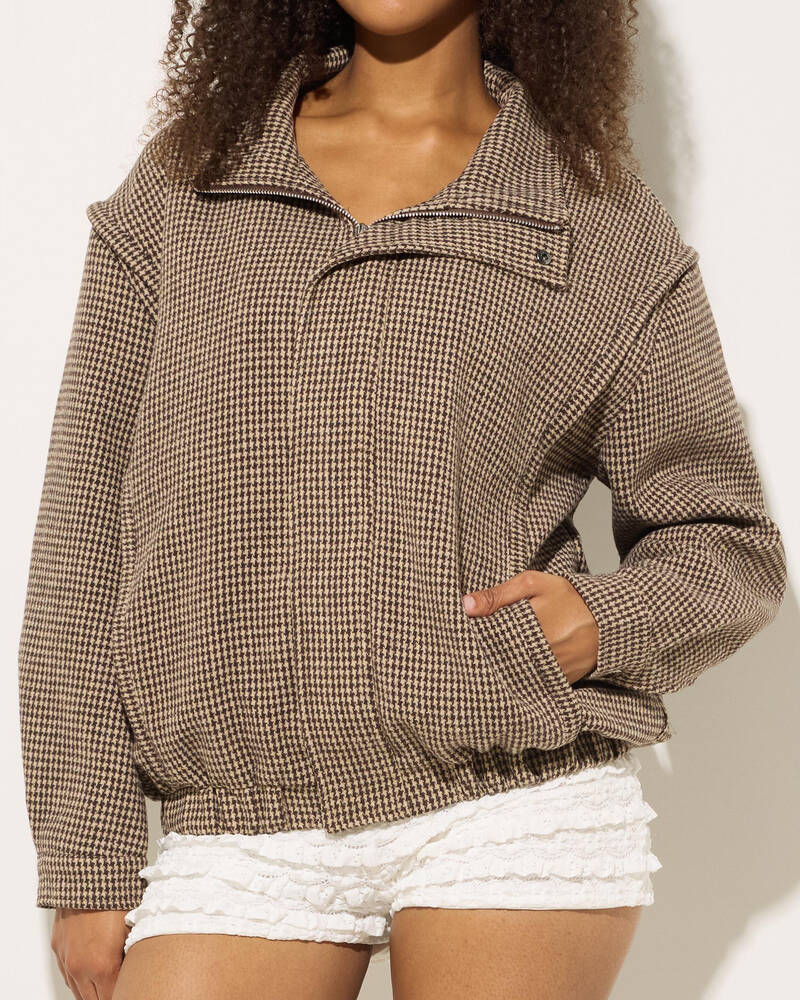 Ava And Ever Sherlock Bomber Jacket for Womens
