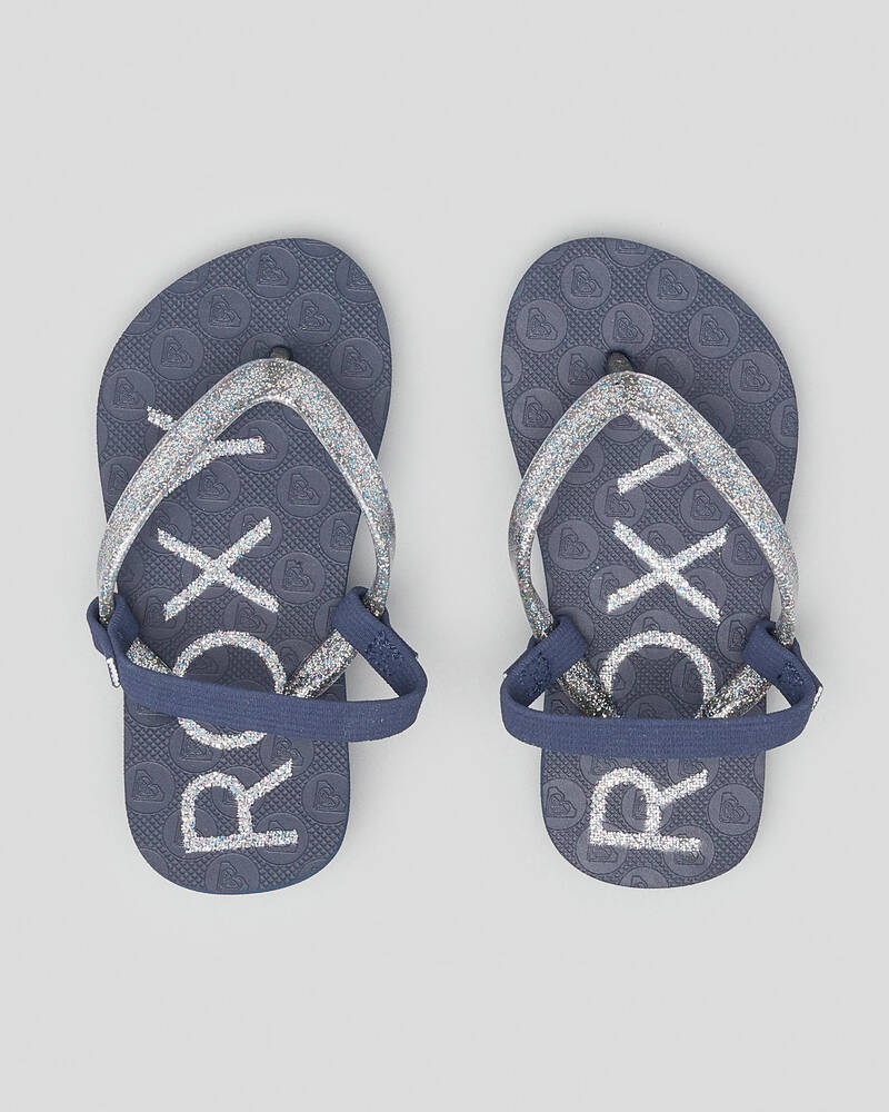 Roxy Toddlers' Viva Sparkle Thongs for Womens
