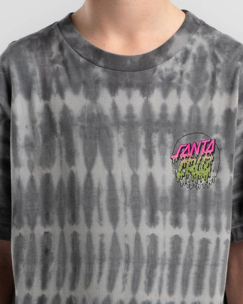 Santa Cruz Boys' Rad Dot Hollow T-Shirt for Mens